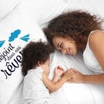 Taie avions enfant et maman