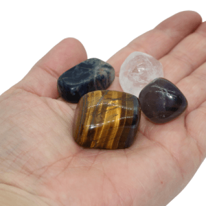 Ensemble de 4 pierres de protection